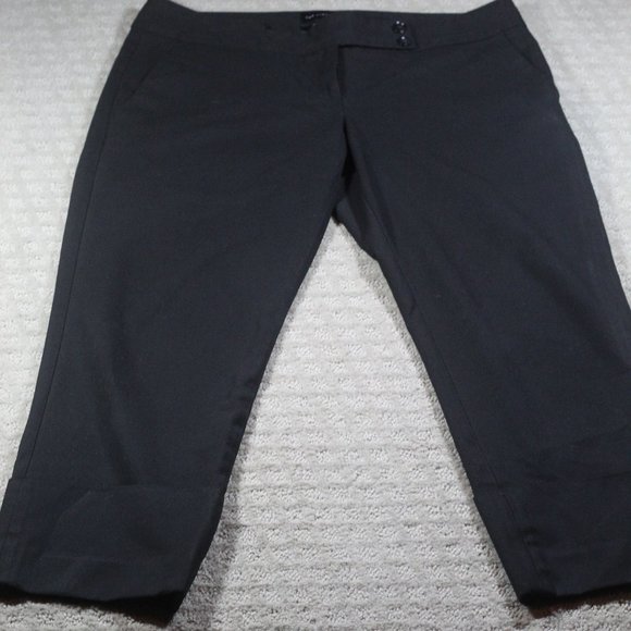 The Limited Pants - The Limited Size 8 Black Drew Fit Mid Rise Straight Leg Pants